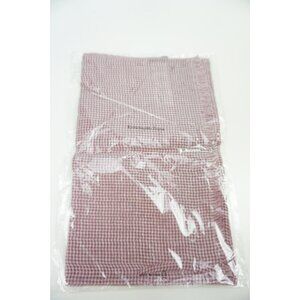 Ermenegildo Zegna Mauve Pink White Woven Linen Cashmere Silk Scarf NEW 32x80